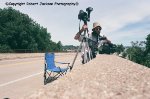 "Self Timer" of me (RLJ II) with 5 cameras, chair, tripod